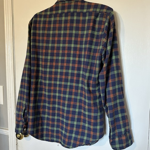 American Eagle Shirt Mens‎ Medium Vintage Purple Plaid Button Down Casual 90s - Picture 6 of 6